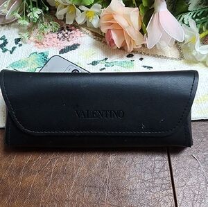 Valentino Classic Black Leather Case